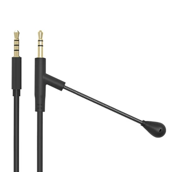 1.35 M Boom Kábel Mikrofónu Mic Pre 3,5 mm Slúchadlá S Chladičom Mic