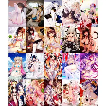 20PCS/Set Plagát Anime Nálepky na Stenu, Dekorácie internátu Komické Tapety Visí Obraz, Samolepka Veľké Veľkosti 42cmx29cm zber