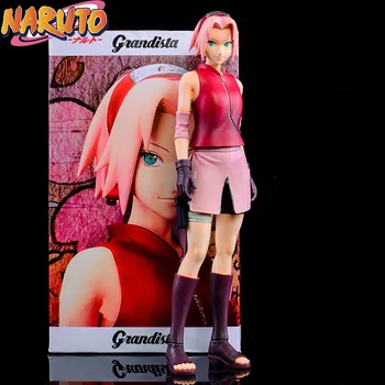 26 cm Naruto, Haruno Sakura Akcie Obrázok Anime Shippuden Sakura Obrázok Hračky PVC Zberateľskú Model Naruto Figúrky Darčeky Bábiky