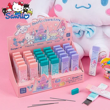 30pcs/Box Set Sanrio Cartoon Mechanické Ceruzky Nahradiť Viesť Patentné Ceruzky Náplň Papiernictvo Veľkoobchod