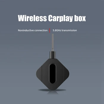 Carplay AI Box Carplay AI Box ABS Auto Káblové Carplay Na Bezdrôtové Carplay Systému Linux Rýchle Pripojenie Smart Mini AI Box