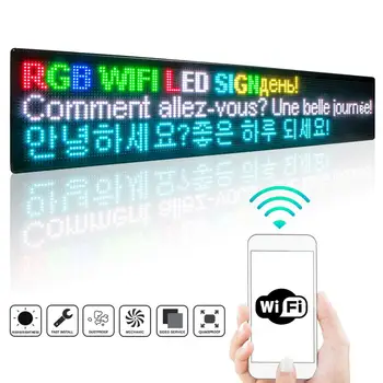 Chodník Známky Vonkajšie Nepremokavé Viacfarebná WiFi Program Posúvanie tabúľ 2M