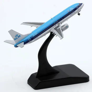Diecast 1:400 Rozsahu KLM B737-400 PH-BDY Simulácia Zliatiny Modelu Lietadla Ornament Dekorácie Zber Suvenír