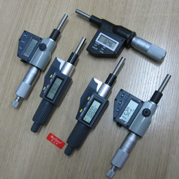 Elektronické mikrometer 0-50 počet mikro hlava 0-25 mm mikrometer 0.001 mm differentiator
