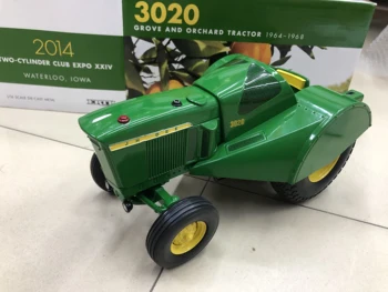 ERTL 1:16 Rozsahu 3020 Traktor Zliatiny Poľnohospodárske Stroje Model 16244A Zber Ornament Suvenír Lejacích Hračky pre Deti