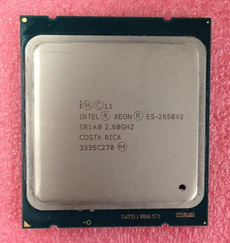 Intel Xeon E5-2650 V2 E5-2650V2 2.6 GHz 20MB 4000MHz LGA2011 CPU Procesor SR1A8, Doprava Zdarma