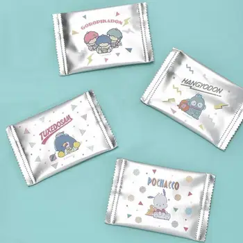 Japonsko Časopis Štýly Roztomilý Tuxedosam Hangyodon Málo Dvojča Hviezdy Pochacco Sanrio Cartoon Mince Kabelku Candy Bag Make-Up Skladovanie Taška