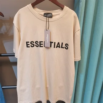 Jar Leto Essentials Písmeno T-shirt O-Krku Mladistvú Vitalitu Tričko XL Essentials Mužov Oblečenie Jeden Deň Lode Von
