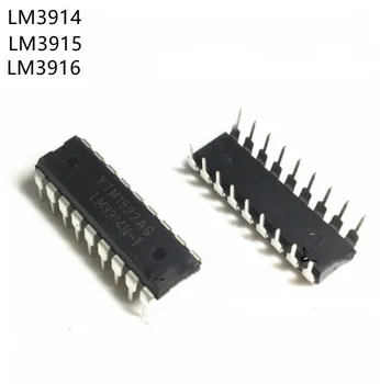LM3914N-1 LM3914N LM3914 LM3915-1 LM3915 LM3916-1 LM3916 DIP-18 LED Osvetlenie Ovládačov Dot/Bar Displej Dvr nový, originálny