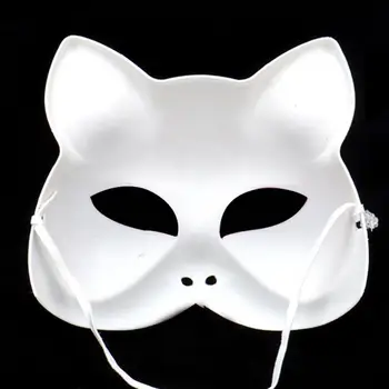 Ples bočný Kryt Anti-scratch Japonskom Štýle Vytvoriť príjemnú Atmosféru Ultra-light Prom bočný Kryt Cosplay Fox Masque na Ples