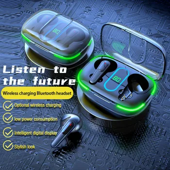 Pro 70 TWS Bezdrôtové Bluetooth Slúchadlo Dotykový Ovládací 9D Stereo Headset s Mikrofónom Športové Slúchadlá Vodotesné Slúchadlá LED Displej