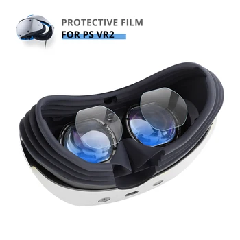 VR Objektív Ochranná Fólia pre PlayStation VR2 Okuliare Ochrana Ultra-slim TPU Film s Vysokým Rozlíšením Poškriabaniu-dôkaz VR Príslušenstvo