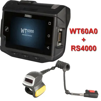 WT60A0 WT6000 WT60A0-TS0LEUS pre Zebral Symboll Android RS4000 Krúžok Skener
